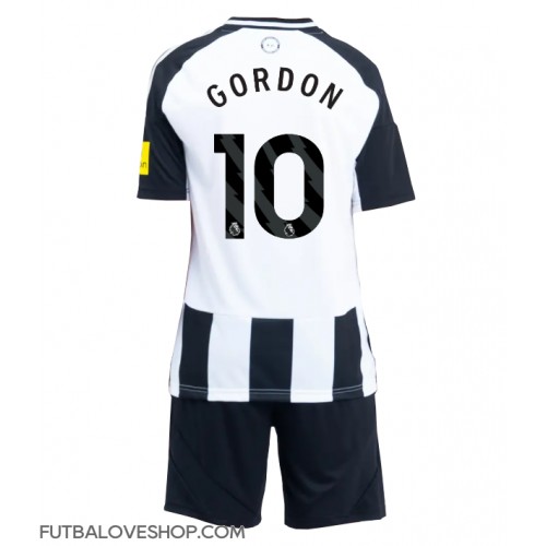 Dres Newcastle United Anthony Gordon #10 Domáci pre deti 2024-25 Krátky Rukáv (+ trenírky)